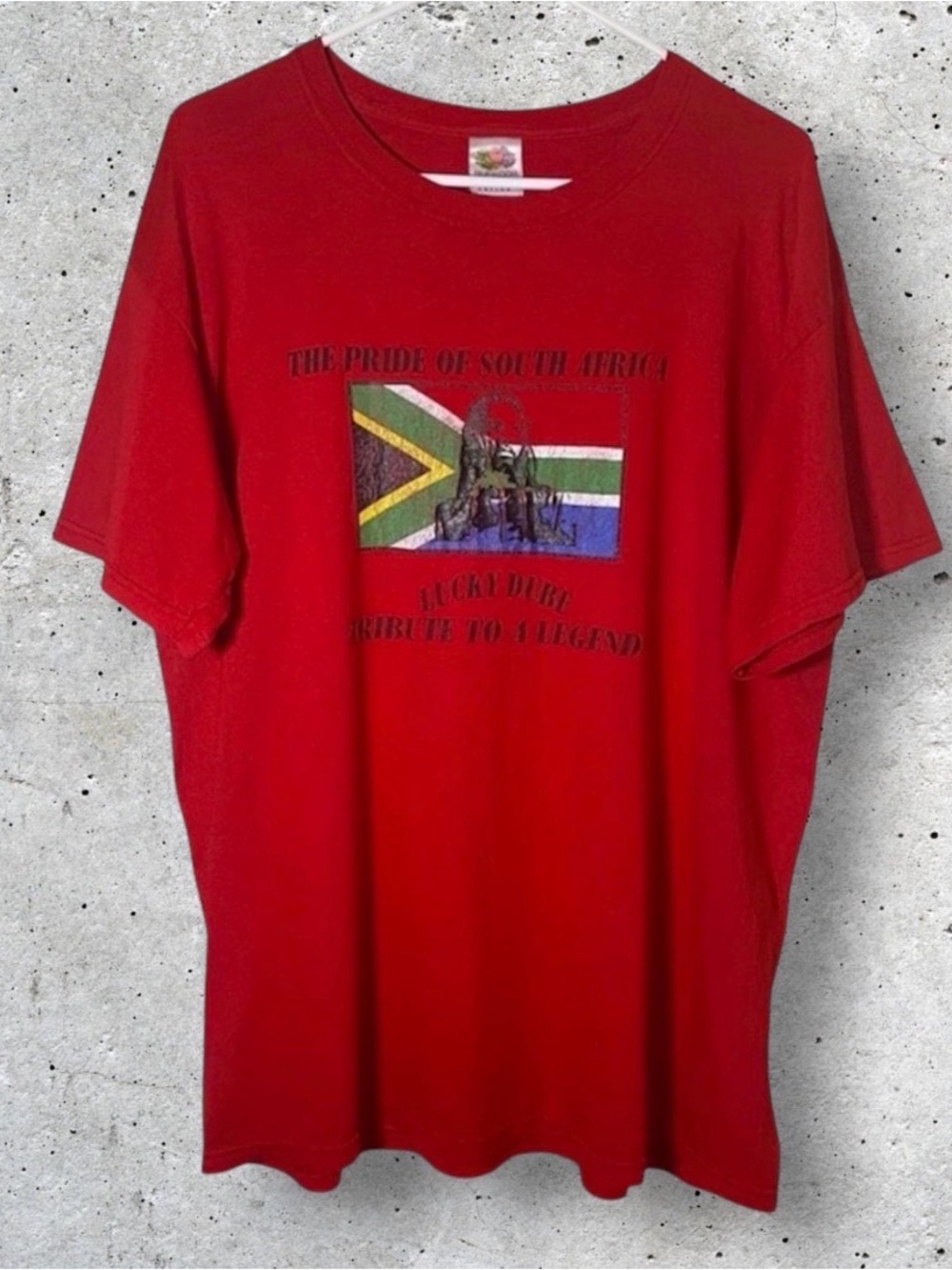 RARE Vintage Y2K Lucky Dube South Africa Tribute Shirt // L